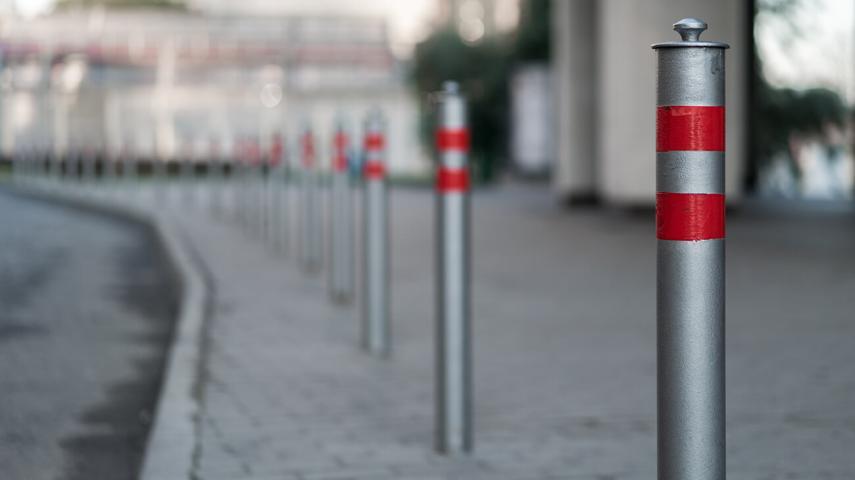 парковочные барьеры в Лермонтове