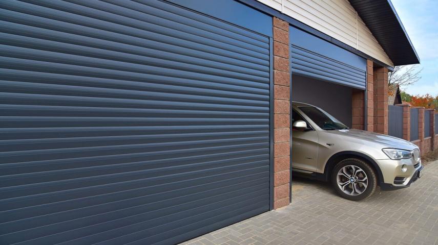 ворота из роллетного профиля в Лермонтове